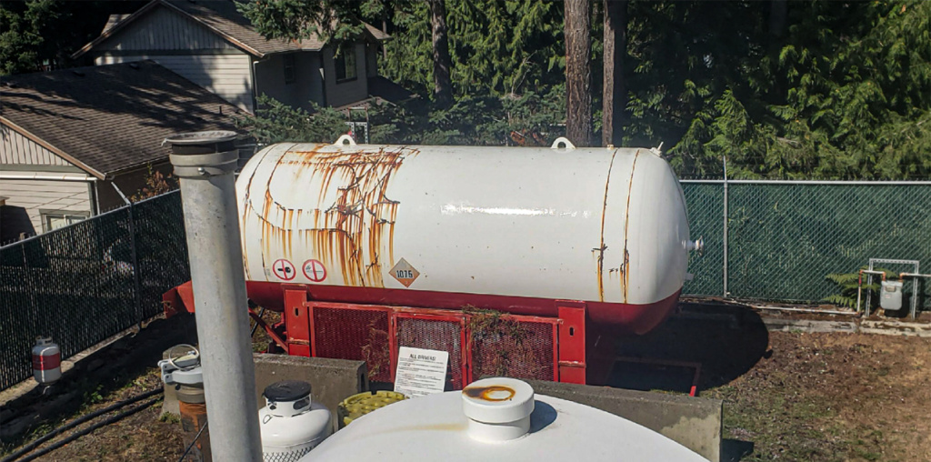 after--propane-tank-distance