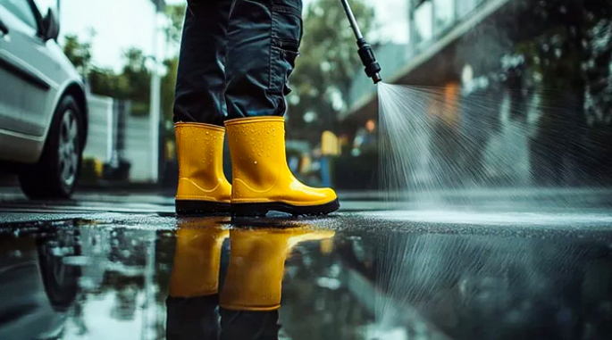 Driveway Pressure Washing by PROSITE Powerewash - Duncan BC