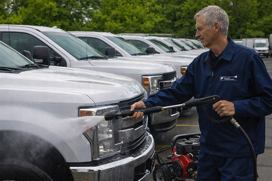 Auto Fleet Power Washing - by PROSITE Powerwash